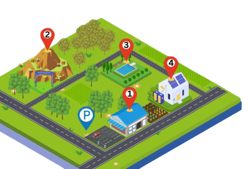 sitemap Denah Wisata Mrayan EduPark